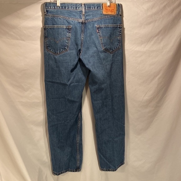 LEVI'S 550 Denim Relaxed Fit Red Tab Jeans, 36 X 30 J10 - Picture 6 of 8